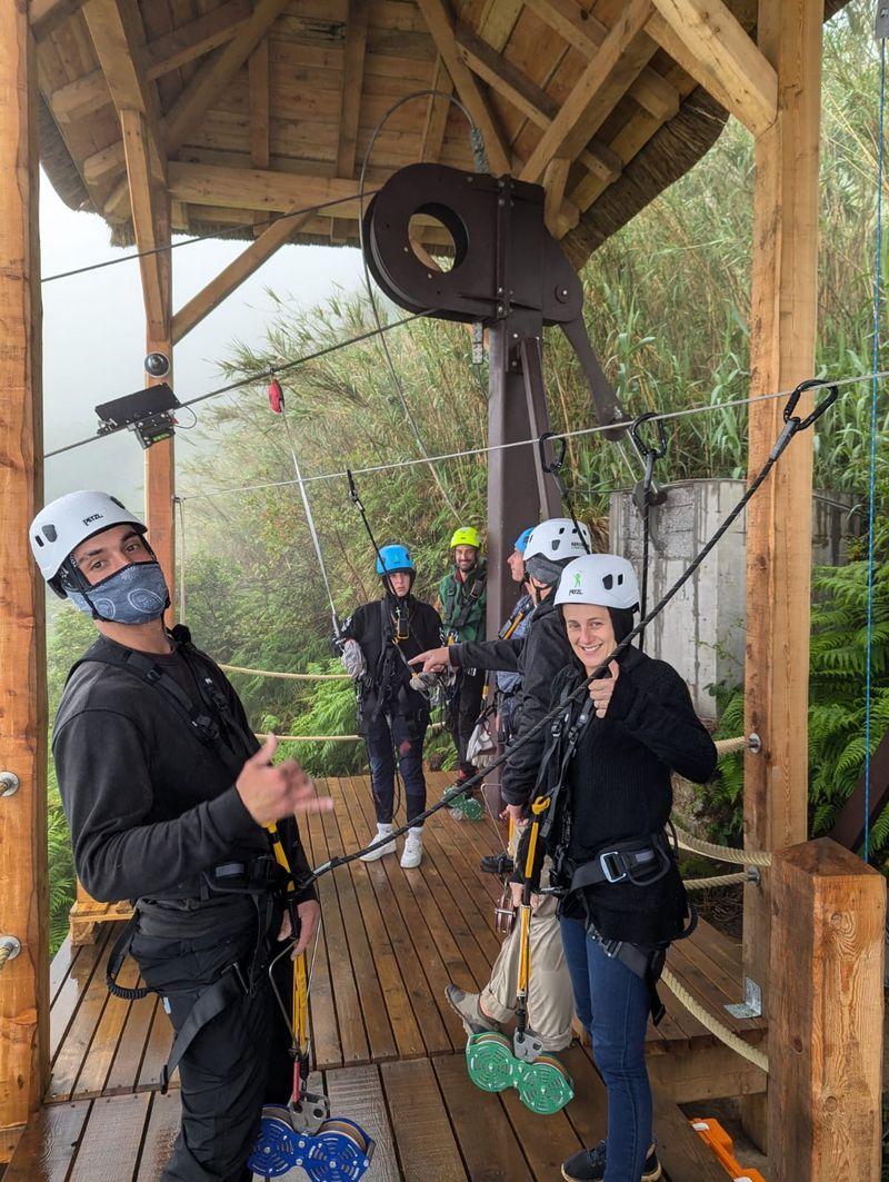 Zipline and adventure activities at Adrenaline X-Treme near Calheta - view 2